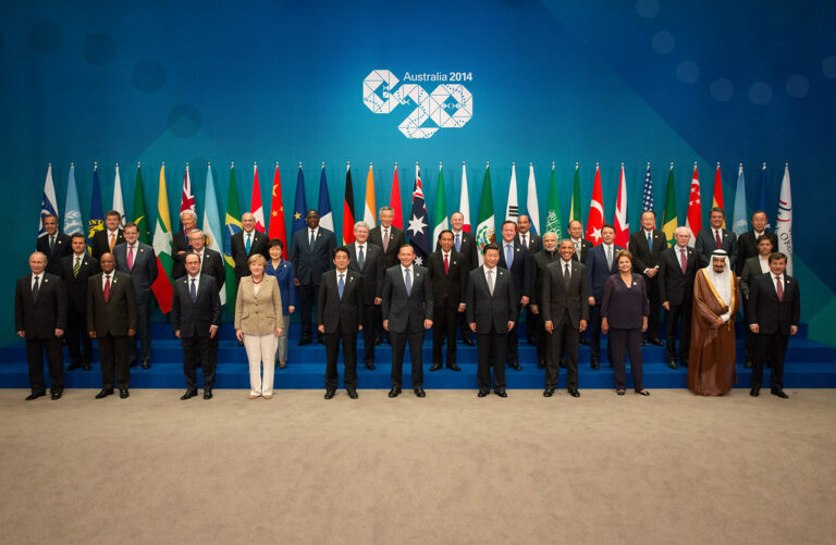 Лидери на состанок од минатите G20
