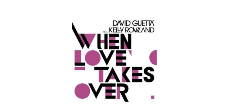 Омот When love takes over 2009