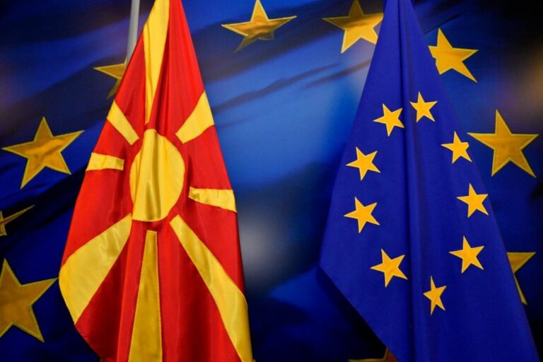 Млади учесници на панел-дискусија за европската перспектива на Северна Македонија