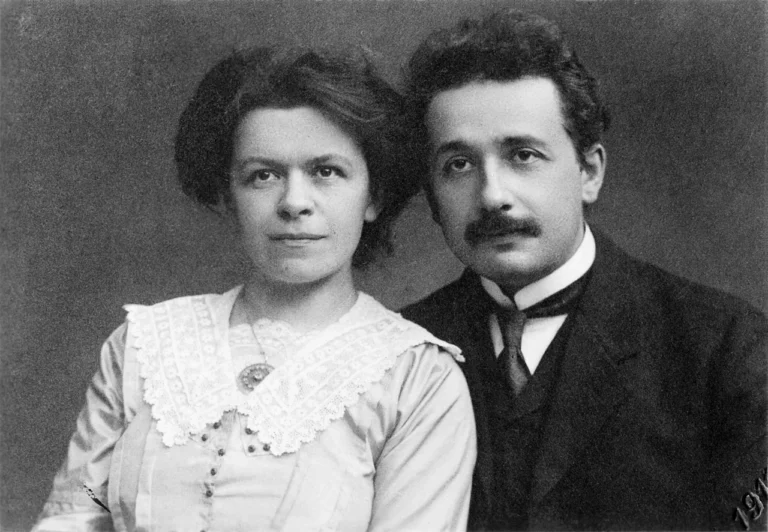 Милева Мариќ и Алберт Ајнштајн