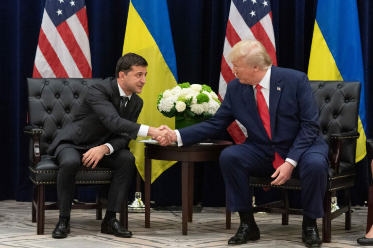 Разговори Трамп - Зеленски
